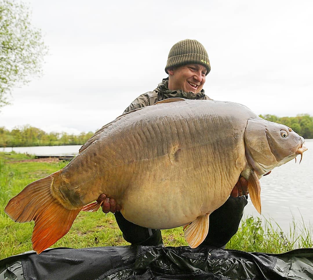 Une carpe de 30 kilos pêchée en Champagne